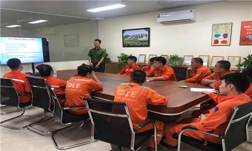 MÁY BIẾN ÁP LE THAM GIA HUẤN LUYỆN PCCC NĂM 2025