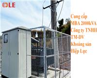 CUNG CẤP MÁY BIẾN ÁP 2000kVA TẠI CHÂU ĐỨC
