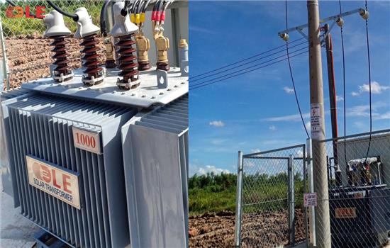TRẠM BIẾN ÁP CÔNG SUẤT 1000kVA LOẠI CHUYÊN DÙNG CHO ĐIỆN NĂNG LƯỢNG MẶT TRỜI