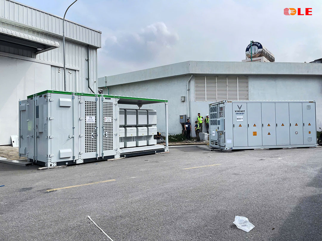 Giải pháp của LE tại dự án hệ thống lưu trữ năng lượng BESS trên lưới điện Thủ đô.