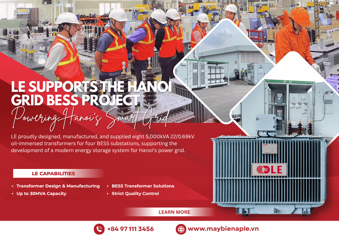 LE partners with hanoi’s grid-scale bess project
