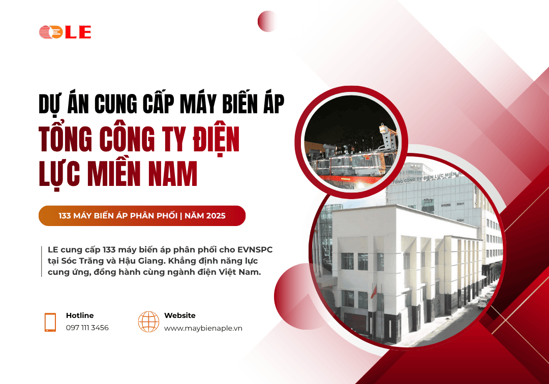 Dự án cung cấp máy biến áp cho Tổng công ty Điện lực miền Nam