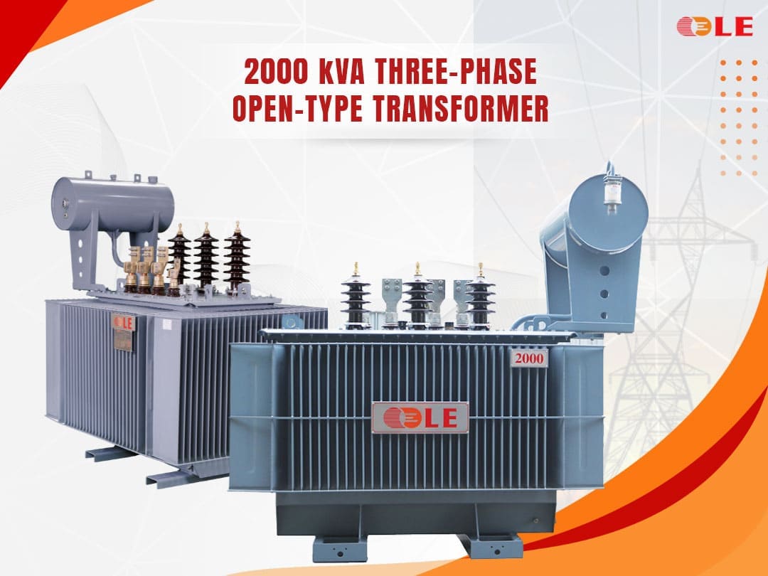 2000 kva three-phase open-type transformer