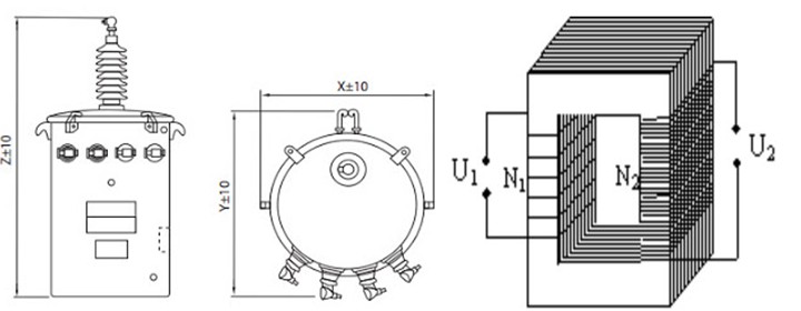 Cấu tạo máy biến áp một pha