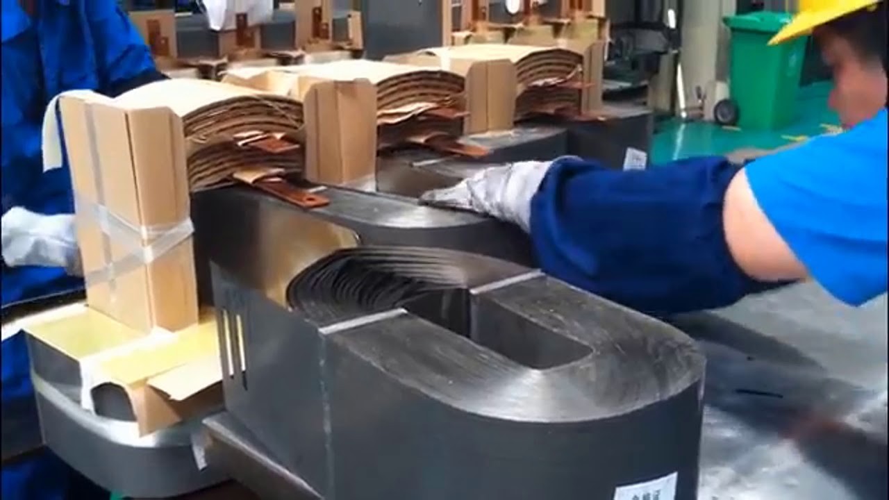 Cấu tạo máy biến áp amorphous