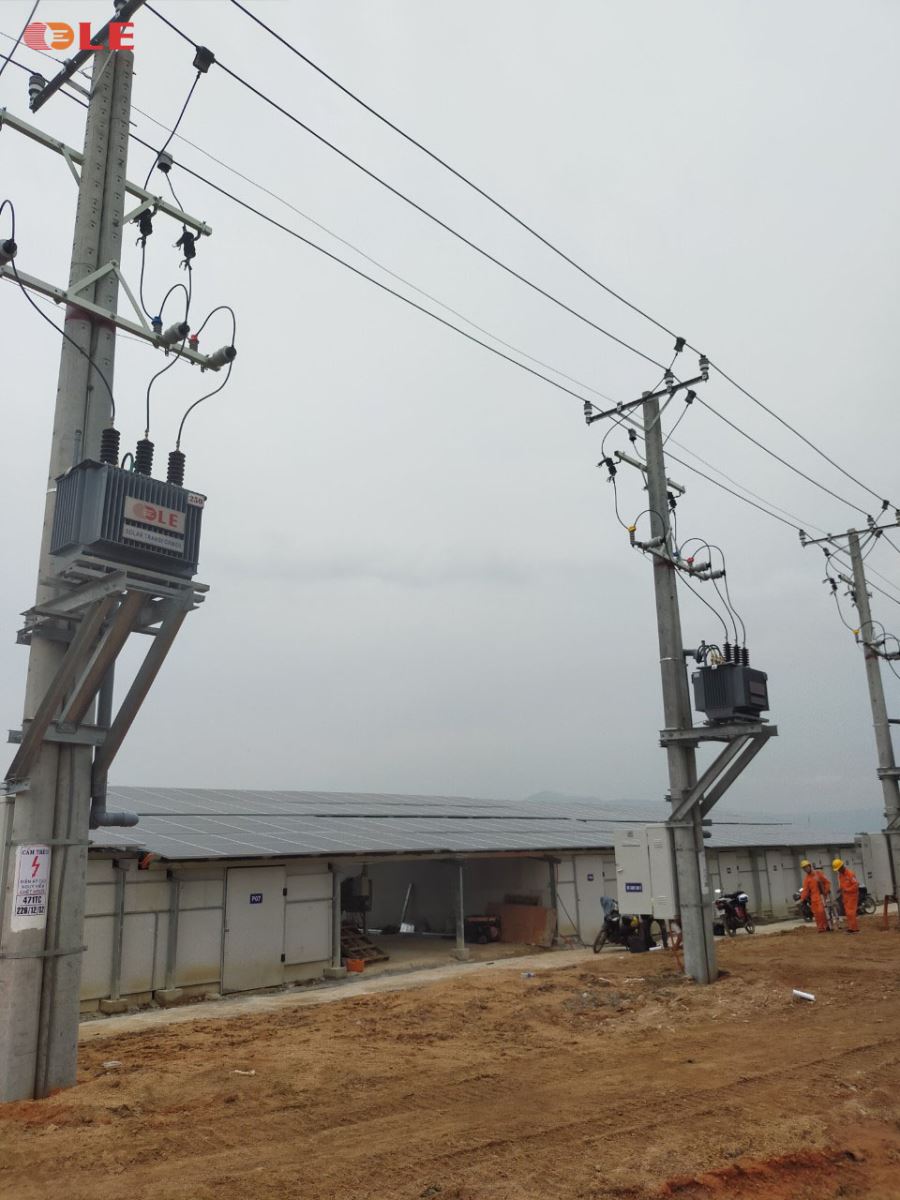 Thương hiệu máy biến áp năng lượng mặt trời LE luôn được khách hàng tin tưởng lắp đặt cho nhiều dự án