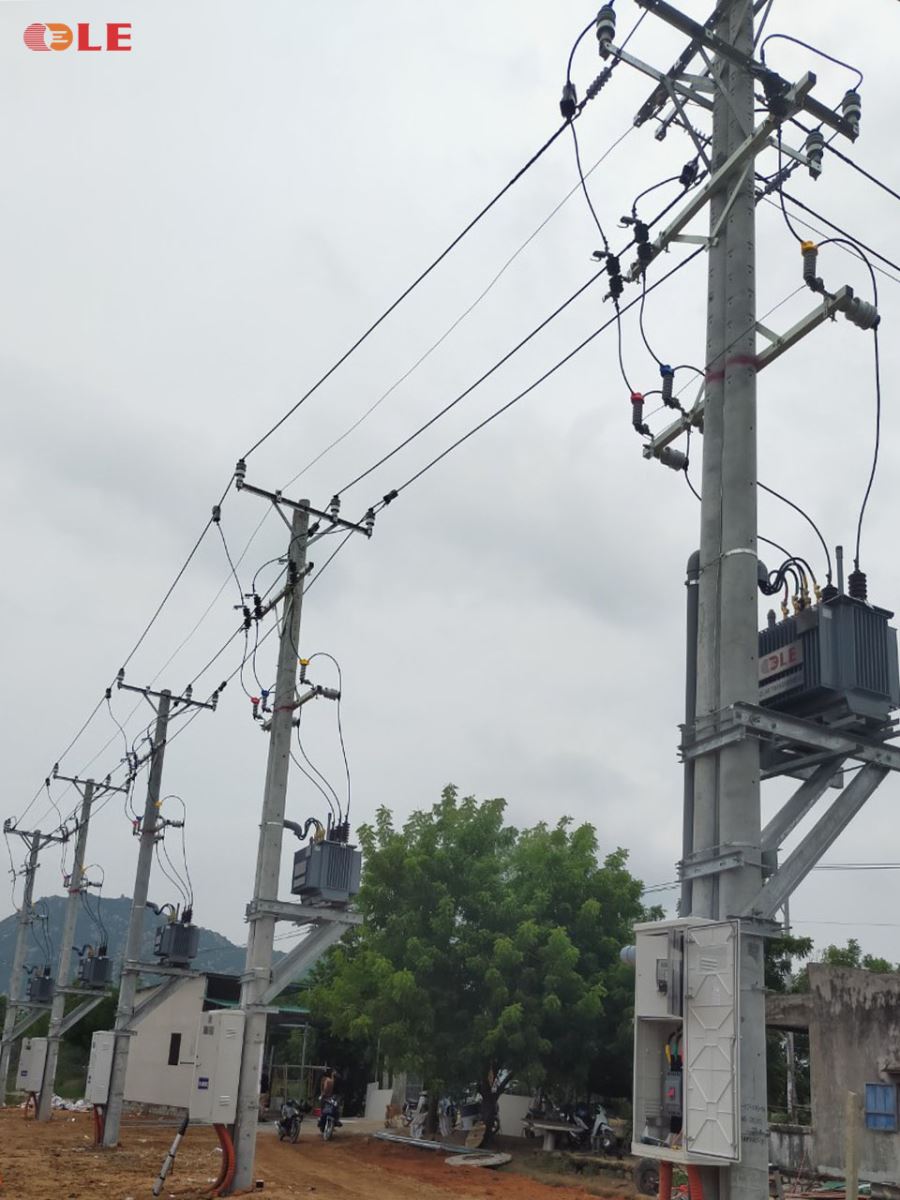 Đóng điện công trình máy biến áp năng lượng mặt trời LE tại tỉnh Ninh Thuận