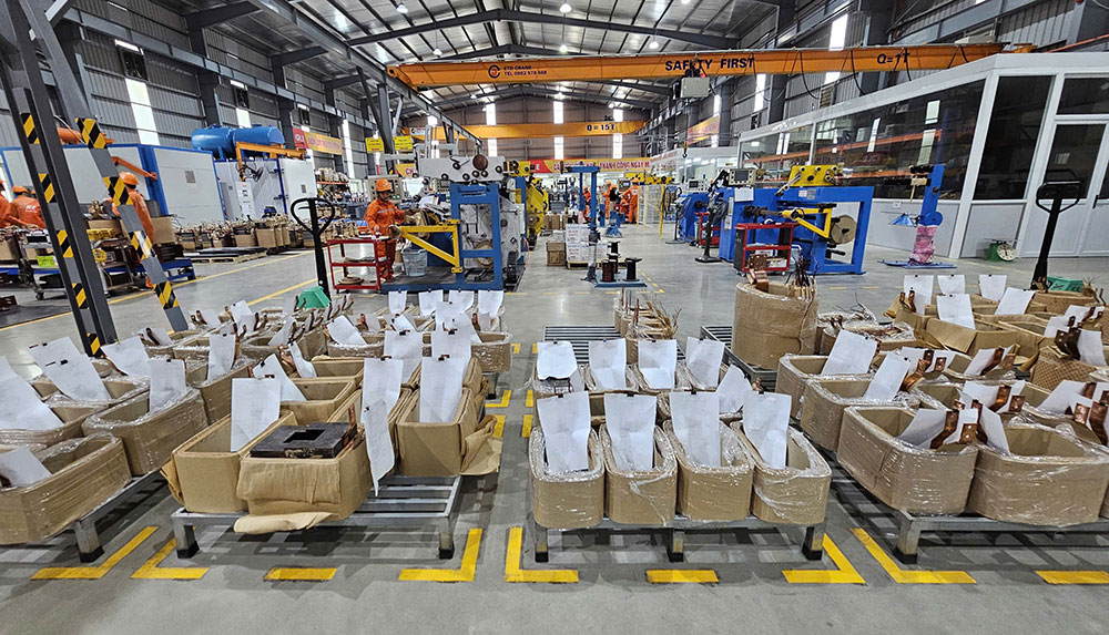 Nhà máy sản xuất máy biến áp LE đạt tiêu chuẩn quốc tế