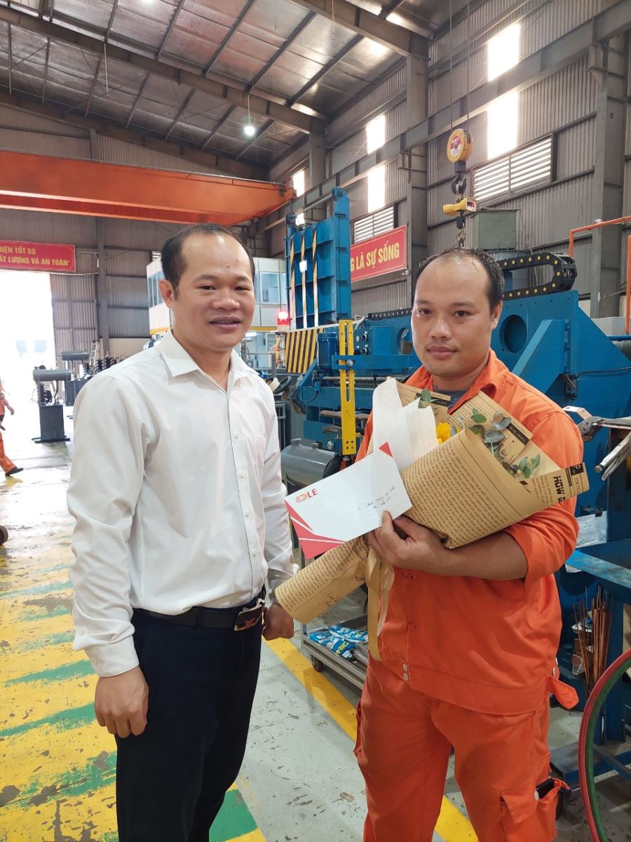 Cảm ơn những nỗ lực và đóng góp của mỗi cá nhân con người tạo nên 1 LE phát triển và vững mạnh